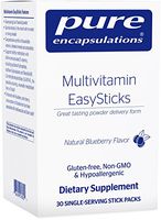 Pure Encapsulations - Multivitamin EasySticks - Bioavailable Vitamins, Minerals and Antioxidants with Activated B Vitamins and Metafolin L-5-MTHF - 30 Stick Packs