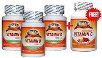 Vitamin D 3 Pack Combo
