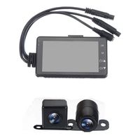 YOUNGFLY 3" 140°720P Motorcycle Dual Action Waterproof Camera Video DVR Camcorder for Car Bike Motorbike
