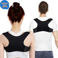 Back Posture Corrector for Women and Men-Back Straightener Posture Corrector-Upper Back Support-Clavicle Support for Thoracic Kyphosis and Providing Shoulder Neck Pain Relief(Chest Size27''-48'')