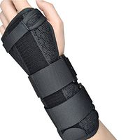 NACHEN Breathable Wrist Fracture Protection Support Breathable Fixed Splint Brace,Left,S