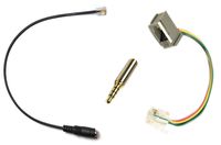 Cisco RJ Plug Headset Adapter Converter to 3.5mm CTIA Plug Apple iPhone Ipad iPod Stereo Headset Headphones (Cisco Brand Telephone 79XX ONLY, NOT for Cisco CP-XXXX Series)