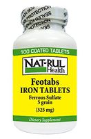 IRON TABS (FER/SULF) 325MG N-R Size: 100