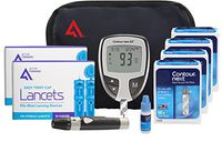 AF Contour Next Diabetes Testing Kit, 200 Count | Contour Next EZ Meter, 200 Contour Next Test Strips, 200 Lancets, Lancing Device, Control Solution, Manuals, Log Book & Carry Case