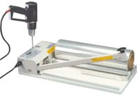 AIE AIE-2024I Professional 24" I-Bar Shrink Wrap Machine; Includes: Bar Sealer, Timer, 2 Speed Heat Gun and Holder, Film Rack, 500ft. Roll of Centerfold 75 Gauge Shrink Film, Outlet Plug and Parts Kit