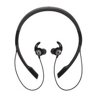Under Armour JBL Sport Flex Wireless In-Ear Behind-the-Neck Headphones - Gray, Charcoal/Black