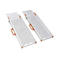 WDDMFR Portable Wheelchair Ramp,Folding Portable Suitcase Mobility Wheelchair Threshold Ramp for Home, Van,Steps