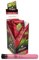 Kingpin Pure Hemp Flavored Wraps (Laid Back, 25 Packs/Full Box) with Rolling Paper Depot XL Kewltube