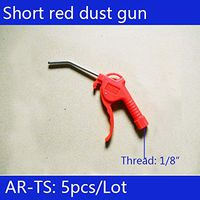 Ochoos 5pcs AR-TS Air Duster dust Gun Blow Cleaning Clean Handy Tool air Duster Red Short Section Plastic