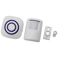 RingBuu Wireless Infrared Motion Sensor Door Security Bell Alarm Chime EU/US Plug