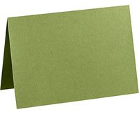A6 Folded Card (4 5/8 x 6 1/4) - Avocado (250Qty) | Perfect for Personal Stationery, Invitation Suite Inserts, Casual Correspondence and much more! | EX5030-27-250