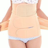EUBUY Elastic Postpartum Abdominal and Waist Band Recovery Belt Postnatal Body Slimming Shaper for Women Maternity - 2 in 1