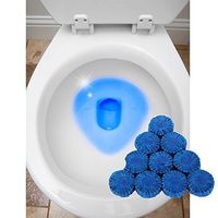 24 Automatic Bleach Toilet Bowl Cleaner Stain Remover Blue Tab Tablet Flush Tank by KIRWV KILWXFGH