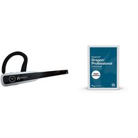 Dragon Professional Individual 15.0, Dictate Documents and Control your PC - all by Voice [PC Download] with Dragon Bluetooth Headset