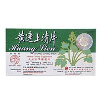 Huang Lien Shang Ching Pien Herbal Supplement (Throat, Upper Respiratory, Stomach, Immune Health) (96 Tablets) (1 Box) (Solstice)