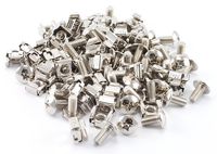 M6 Cage Nuts and Screws, 50 pcs per bag, Intellinet 206679