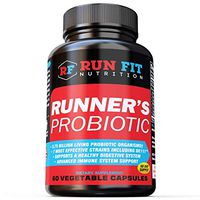 Runner's Probiotic - Calm Stomach - 5.75 Billion CFU - Patentented Potent Formula Helps Digestion, Absorption, Immunities - 2 Month Supply!