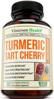 Turmeric Curcumin and Tart Cherry Extract Supplement. Celery Seed, and Bioperine. Polyphenols with Antioxidant Properties. Uric Acid Cleanse for Joint Comfort, Healthy Sleep Cycles and Muscle Recovery