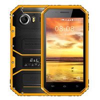 E&L W6S 3G WCDMA Rugged Smartphone Unlocked IP68 Waterproof Dustproof Shockproof 8GB/1GB Android 6.0 Camera 8MP Military Grade GSM Cellphone