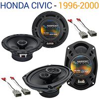 Compatible with Honda Civic 1996-2000 Factory Speaker Replacement Harmony R65 R69 Package