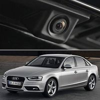 Moertifei CCD HD Car Trunk Handle Rear View Camera Reverse Parking Backup fit for Audi A4 Sedan 2013-2016 14 15