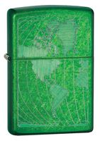 Zippo Word Meadow Ice Pocket Lighter
