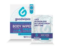 Goodwipes Body Wipes, Fresh Scent, 10 Individually Wrapped Wet Wipes