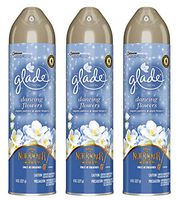Glade Air Freshener Spray - Holiday Collection 2018 - Dancing Flowers - Net Wt. 8 OZ (227 g) Per Can - Pack of 3 Cans