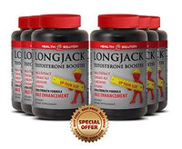 Maca Root Pills - LONGJACK Male ENCHANCEMENT - Stimulate libido and Desire (6 Bottles)