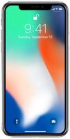 Apple iPhone X, 256GB, Silver - For Sprint (Renewed)