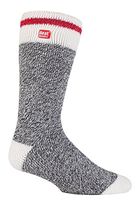 Heat Holders Thermal Socks, Men's Original, US Shoe Size 7-12 (Grey Block Twist)