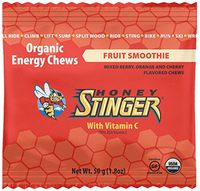 Honey Stinger Organic Energy (Pack of 6) Gluten Free Chews (Fruit Smoothie)