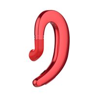 Axiba Bone Conduction Wireless Bluetooth 4.2 Headset Stereo Sports Headphone Non-in-Ear Headset Painless for iPhone X/8/7 Plus Samsung Galaxy S8 Note 8 Other Smartphone Devices (Red-B)