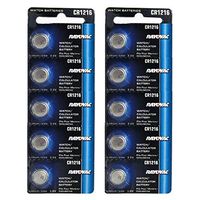 10PK 3V Rayovac Coin Cell Battery For GPS Terminals|Sensors|Car Keyfobs|RV1216