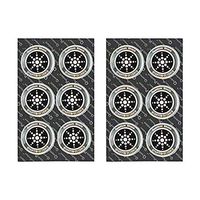 Cell Phone Radiation Protector Shield EMR/EMF - Neutralizer for Cell Phone，Mobile Phone, iPhone, iPad. 12pcs (Silver)