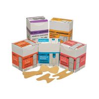 Adhesive Bandages - 3/4" x 3" Woven Strips 100/bx