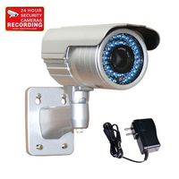 VideoSecu 1/3" PIXIM DPS WDR OSD 690TVL CCTV Bullet Security Camera Outdoor Day Night High Resolution 48 IR Infrared LEDs 4-9mm Zoom Lens Home Surveillance with Power Supply WE2