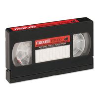 Maxell - Cleaning VHS Tape Cartridge 290058 (DMi EA