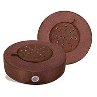 astolily Moxibustion Cushion, Smokeless Moxa Cone Burner Box Moxibustion Sit Chair for Mild Moxibustion Therapy Meditation Yoga Relaxation