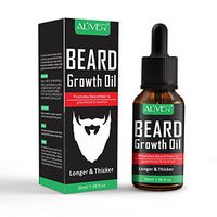 Beard Growth Oil for Men Care, Natural Unscented Beard Growth Oil for Fuller and Thicker Beard, Best Organic Mustache Conditioner Softener (30ml)