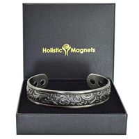 Holistic Magnets® Copper Magnetic Bracelet Women Arthritis Pain Relief (Tarnish-Free) Magnetic Therapy Bracelet Healing Bangle Stylish Therapeutic Gift Boxed (PP)-Phoenix (M: Wrist 6.5-7.6 inch)