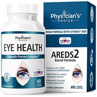 Areds 2 Eye Vitamins (Clinically Proven) Lutein and Zeaxanthin Supplement Lutemax 2020, Supports Eye Strain, Dry Eye, Eye and Vision Health, 2 Award Winning Eye Ingredients Plus Bilberry Extract