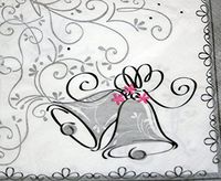 Wedding Style Dinner Napkins 16 Count - Party Supplies