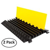 Extreme Rubber 5 Channel Cable Protector - Pack of 2