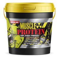 Colossal Labs 100% Whey Protein Powder Isolate/Blend | Fast-Absorbing Workout Supplements for Men and Women | 25g of Pure Protein and 5.5g of BCAAs in Each Serving | Chocolate, 12 lbs, 162 Servings