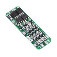 3Series 20A 12.6V BMS PCB Protection Board with Automatic Recovery Function for 18650 Li-ion Lithium Battery Cell