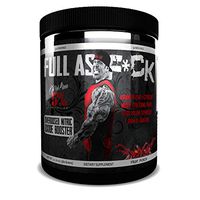 Rich Piana 5% Nutrition Full As F*ck Overdosed Nitric Oxide Boosting Preworkout Energy Drink Workout Powder, Insane Pump, Strength Gains & Endurance, Aminos, L-Citrulline, Agmatine (Fruit Punch)