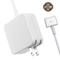 Evepoly MacBook Air Charger Replacement 45w Magsafe 2 T-Tip Power Adapter Charger Compatible with Mac Book Air 11-inch and 13 inch After Mid 2012
