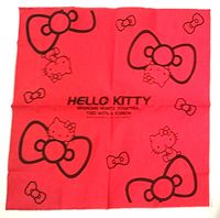 Hello Kitty Paper Napkin Red