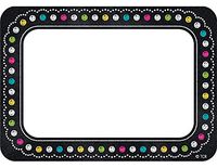 Teacher Created Resources Chalkboard Brights Name Tags (5623)